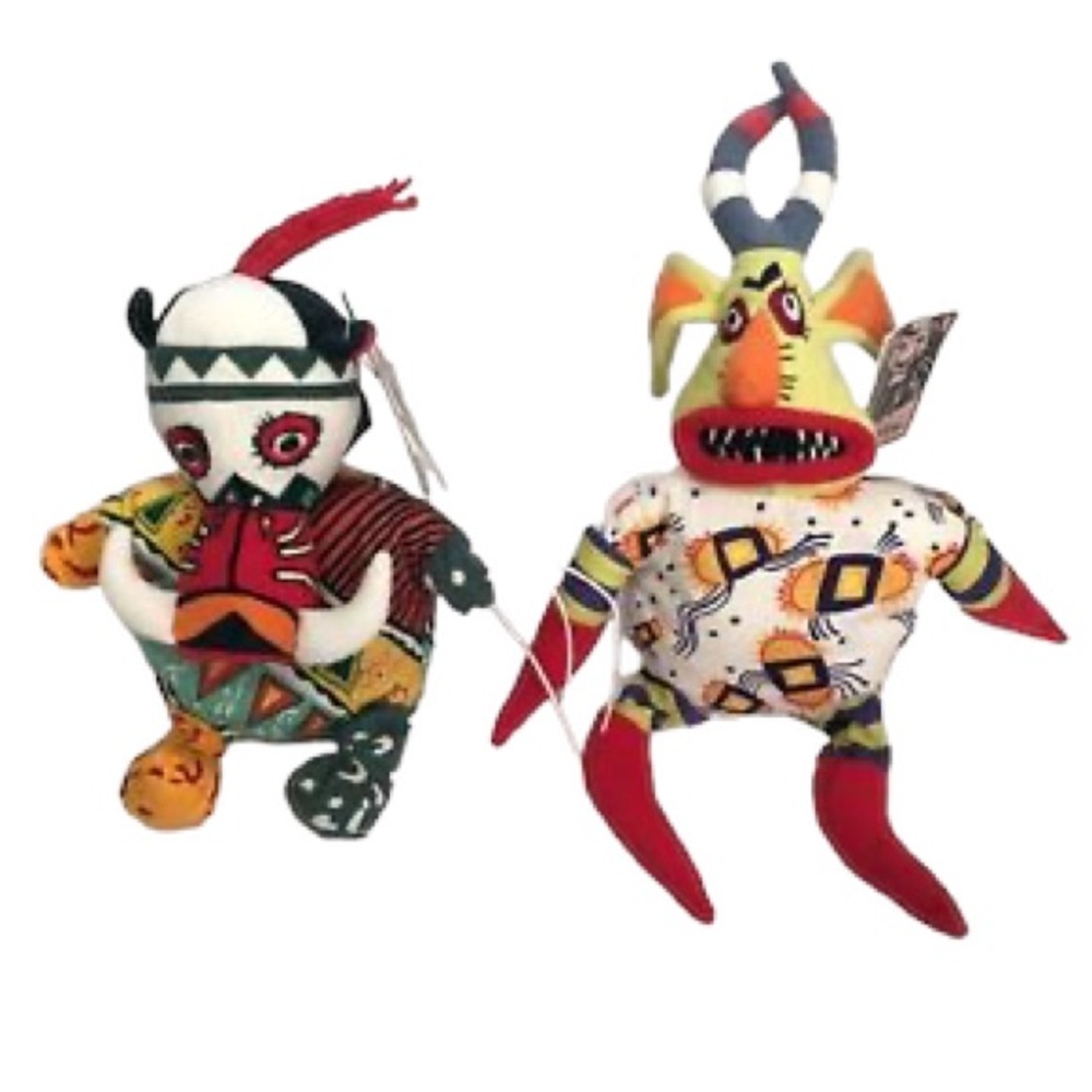 Disney The Lion King Lot of 2 Trickster #3 #5 Bean Bags Plush NWT